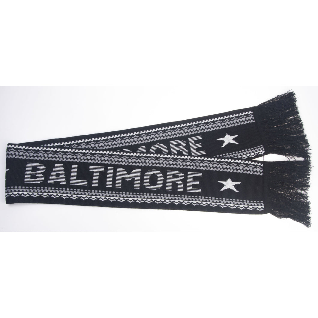 Scarf - Winter - Baltimore Black / Charcoal
