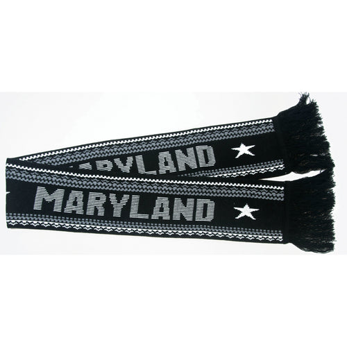 Scarf - Winter - Maryland Black / Charcoal