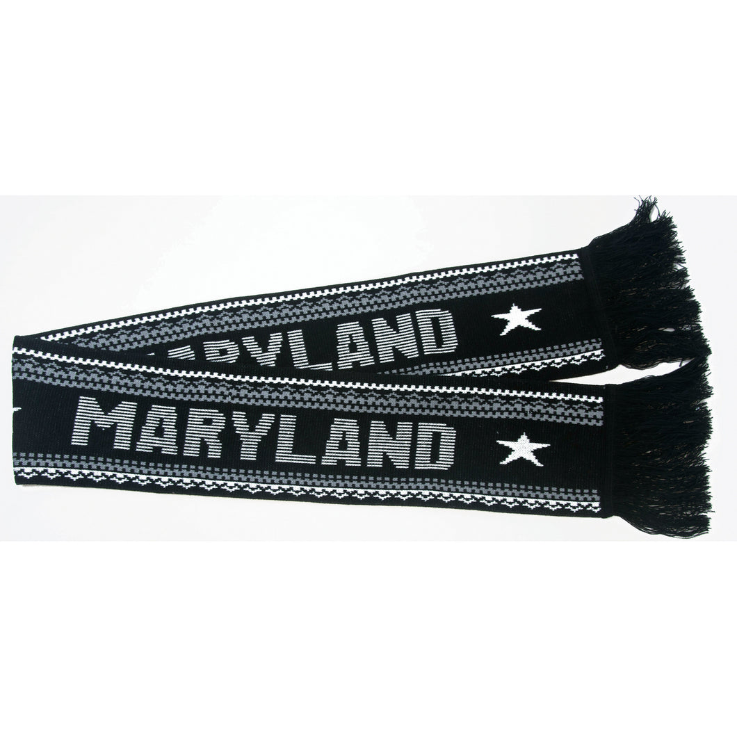 Scarf - Winter - Maryland Black / Charcoal