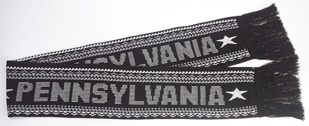 Scarf - Winter - Pennsylvania Black / Charcoal
