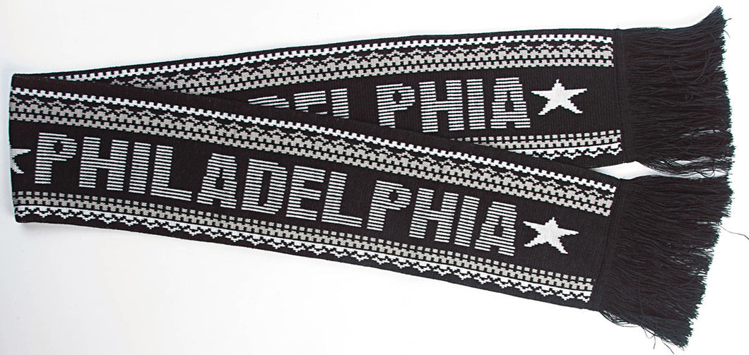 Scarf - Winter - Philadelphia Black / Charcoal