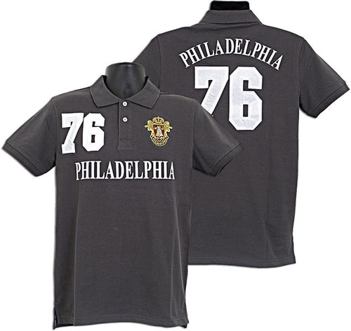 Polo Shirt Philadelphia 76 CHARCOAL Size XL