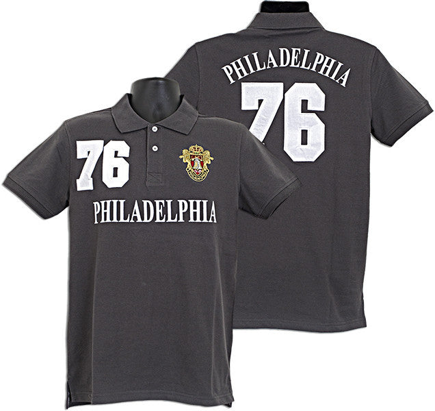 Polo Shirt Philadelphia 76 CHARCOAL Size XL