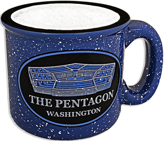 SMDC3 Campfire Mug Blue The Pentagon