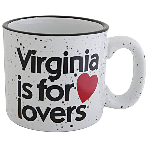 SMVA2 Soup Mug Speckled Virginia is for Lovers