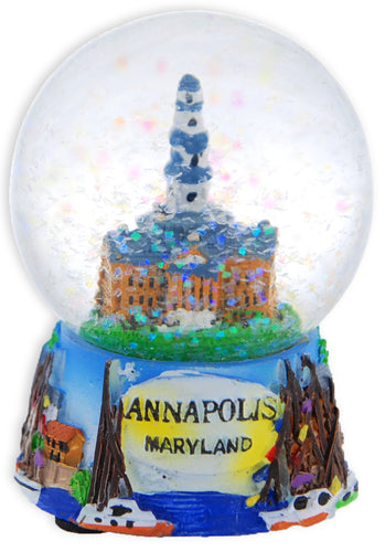 Water Globe Glass 45mm Annapolis Souvenir