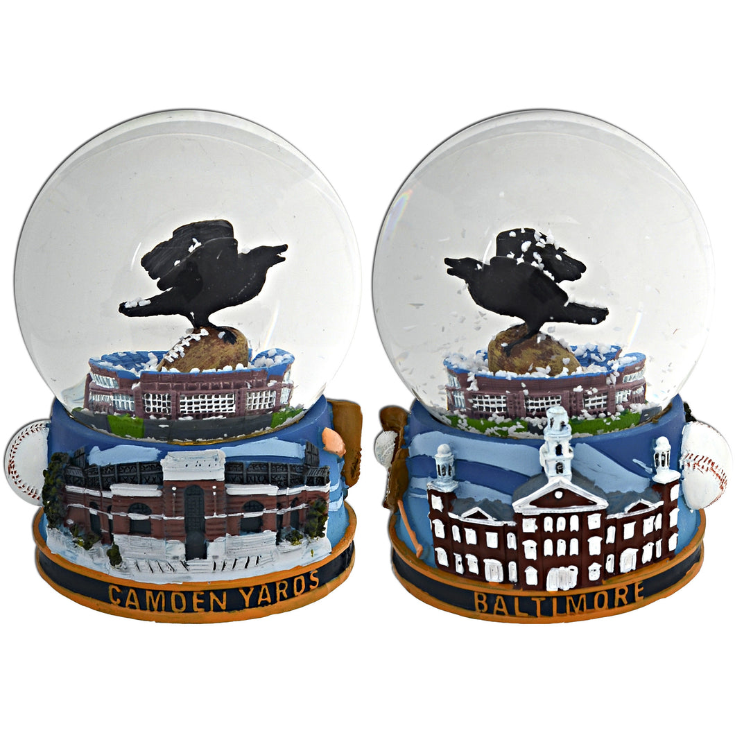 Water Globe Glass 65mm Baltimore Stadiums Souvenir