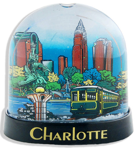 Snow Dome Tall Charlotte Montage Souvenir