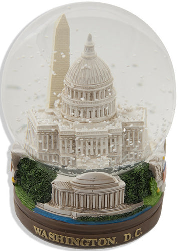 Water Globe 100mm Washington DC Souvenir