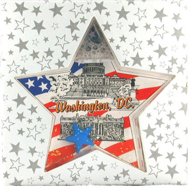 Snow Star Shape Washington DC Souvenir