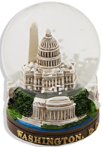 Water Globe Glass 45mm Washington DC Souvenir