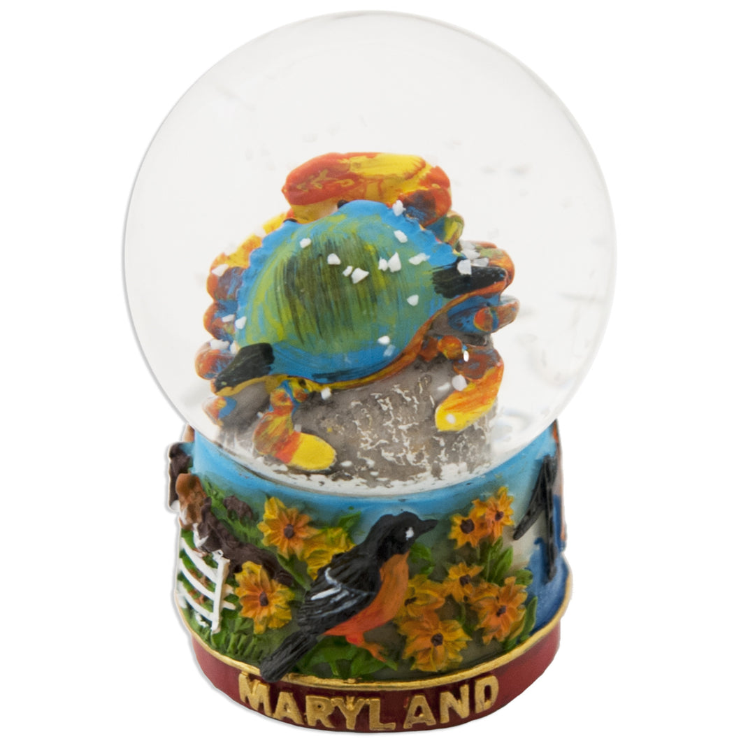 Water Globe Glass 45mm Maryland Souvenir