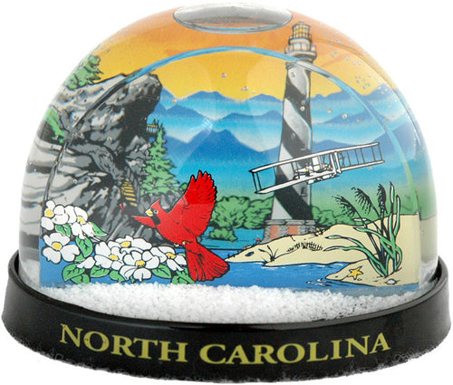 Snow Globe Large North Carolina Souvenir