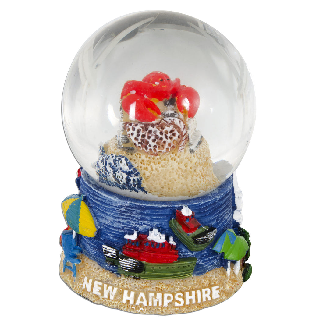 SNNH7 Waterball Glass 45mm - New Hampshire Sea Coast
