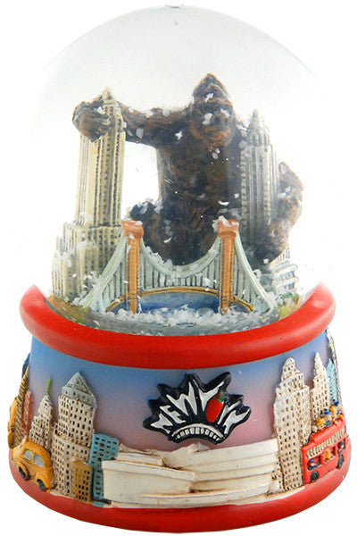 Water Globe 65mm Glass New York City Souvenir