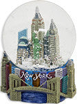 Waterball - 65mm Glass - NY Skyline