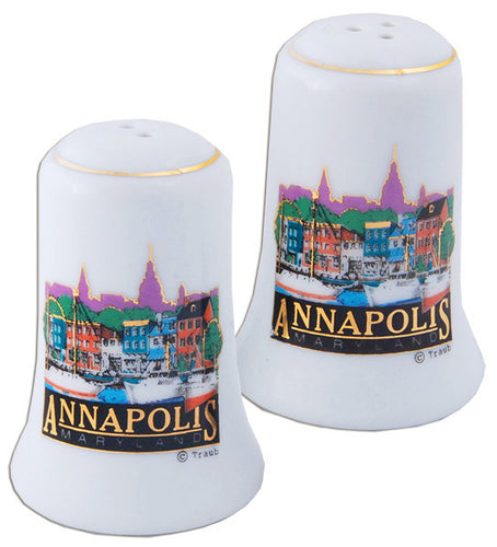Salt & Pepper Set White Annapolis