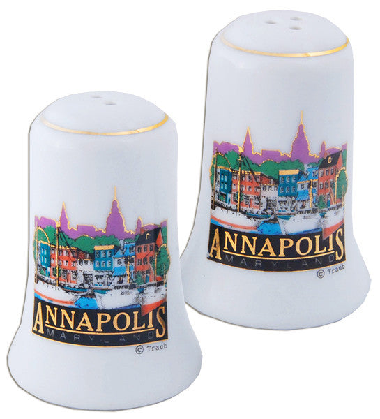 Salt & Pepper Set White Annapolis