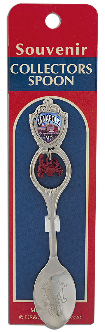 Spoon Dangle with Red Crab Annapolis
