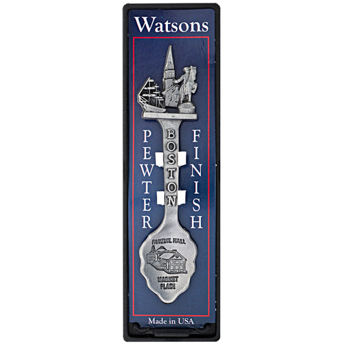 Pewter Spoon Boston Historic Skyline