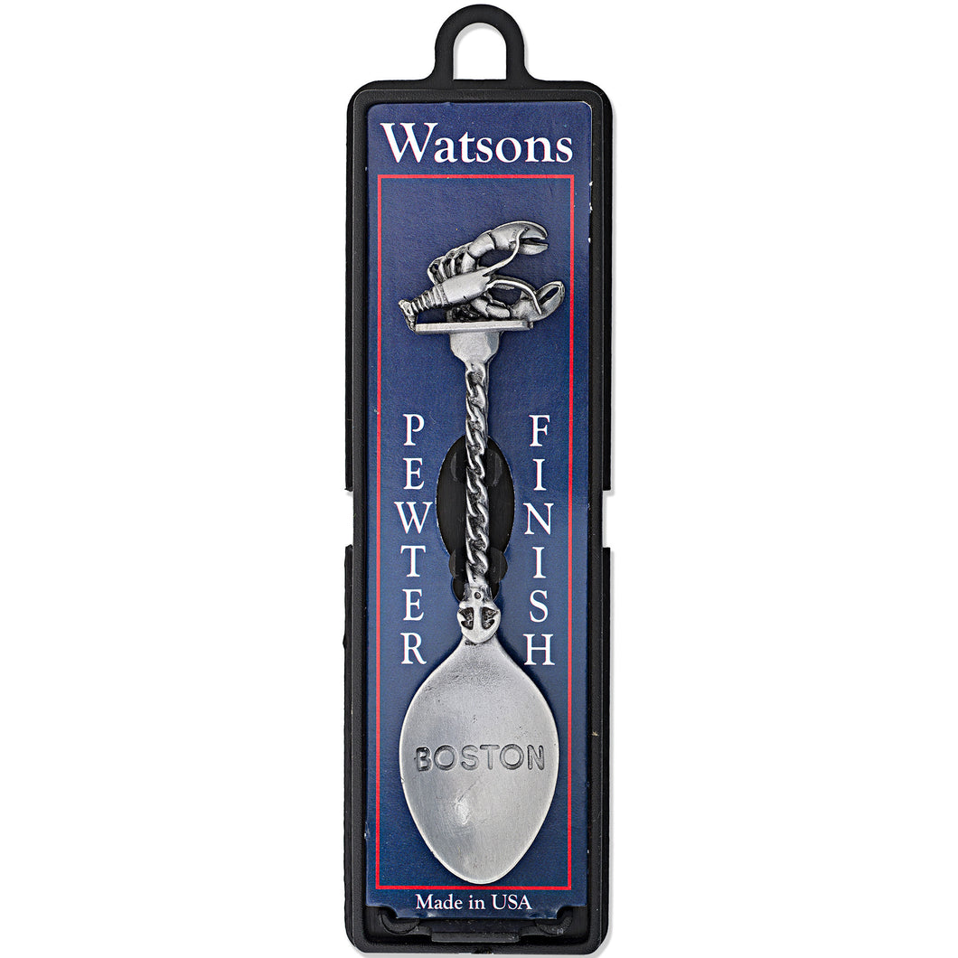 Pewter Spoon Boston Lobster