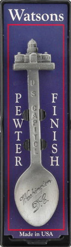 Spoon 3D Solid Pewter DC Capitol