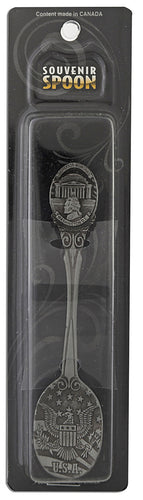 Solid Pewter Spoon DC Jefferson Memorial