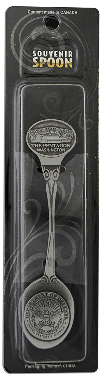 Solid Pewter Spoon DC The Pentagon