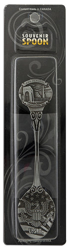 Solid Pewter Spoon DC World War II