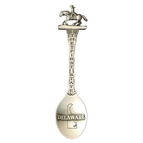 Solid Pewter Spoon Delaware Caesar Rodney