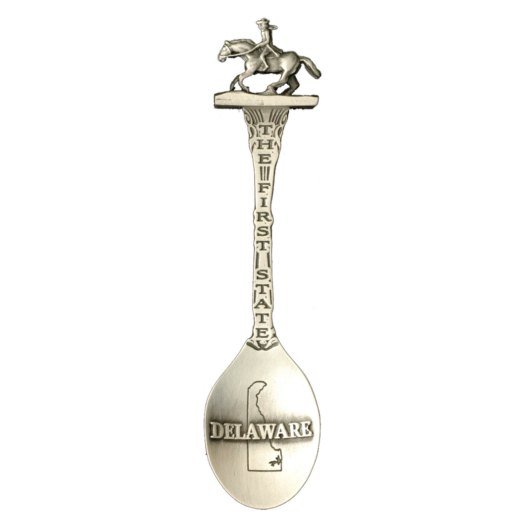 Solid Pewter Spoon Delaware Caesar Rodney