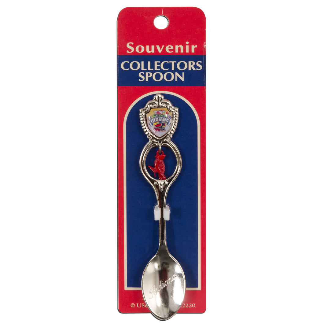Indiana Flag Dangle Souvenir Spoon