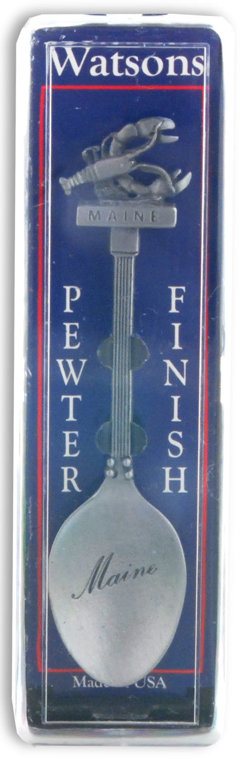 Pewter Spoon Maine Lobster
