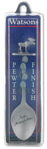 Pewter Spoon New Hampshire Moose