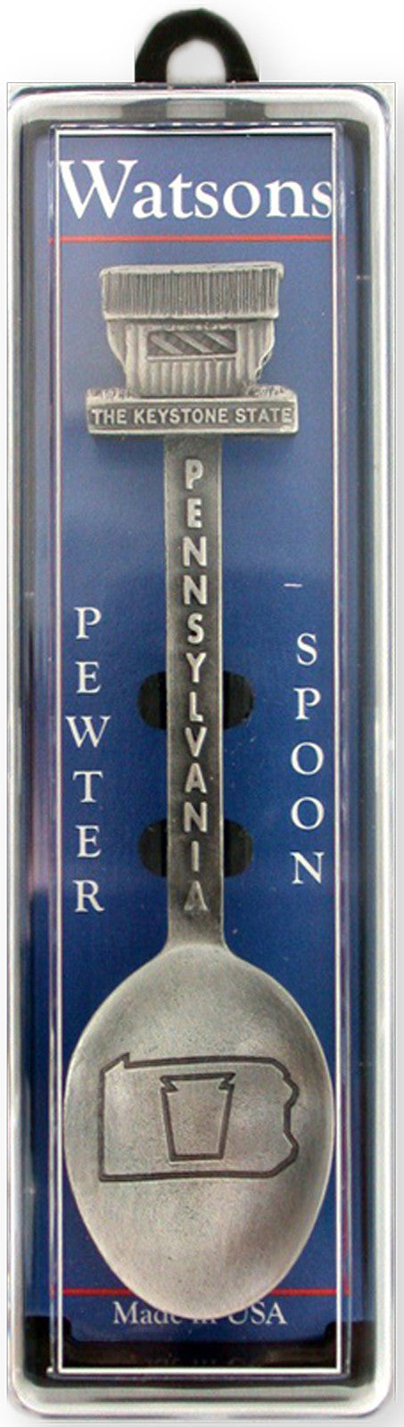 Pewter Spoon Pennsylvania Covered Bridge