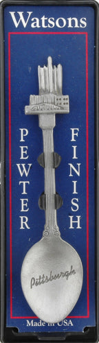 Pewter Spoon Pittsburgh Skyline