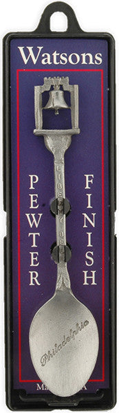 Pewter Spoon Philadelphia Liberty Bell