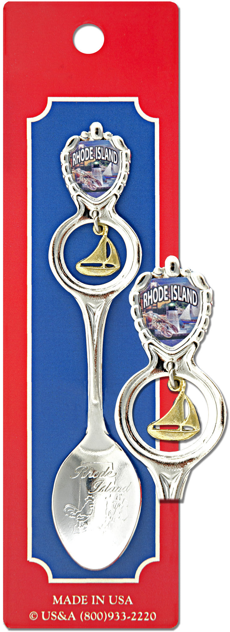 Spoon Dangle Sailboat Rhode Island