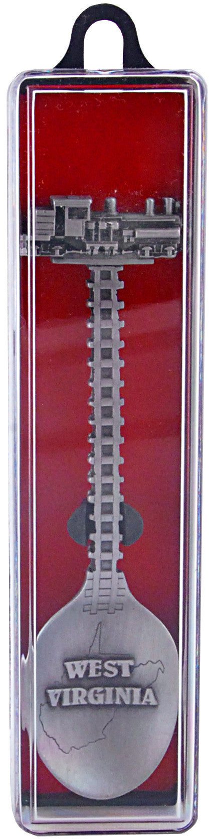 Solid Pewter Spoon West Virginia Locomotive