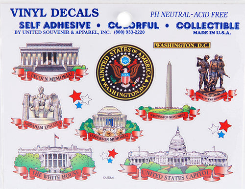 STDC1 Sticker Pack Washington DC