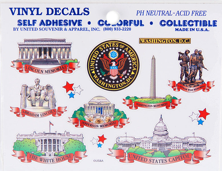 STDC1 Sticker Pack Washington DC