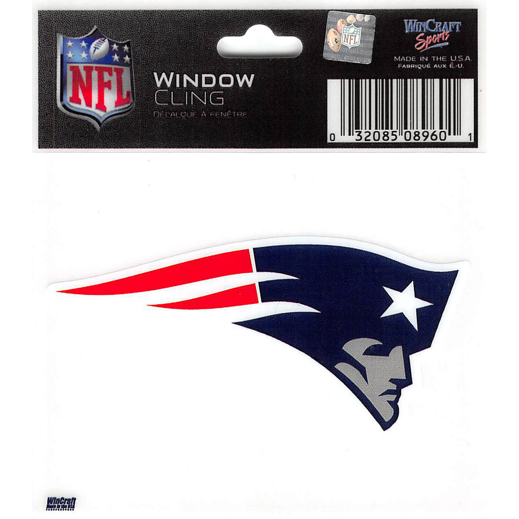 STNE1 Sticker - Small Static Cling New England Patriots