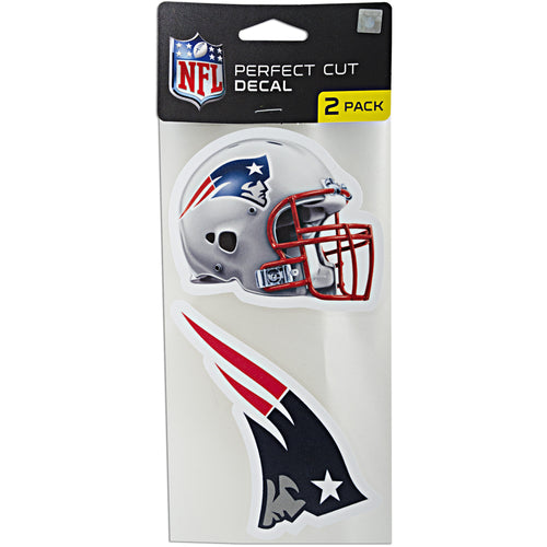 STNE6 Decal Perfect Cut 2-Pack New England Patriots