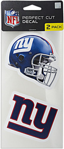 STNG6 Decal Perfect Cut 2-Pack New York Giants