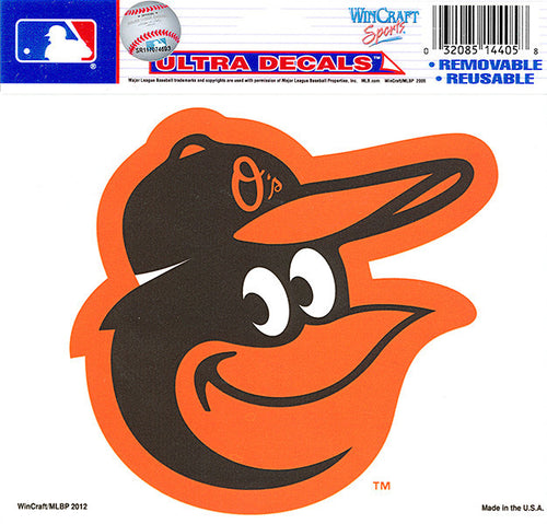 STOR1 Decal 5x6 Ultra Orioles Cartoon Bird