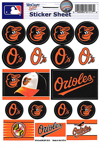 STOR5 Sticker Pack Orioles