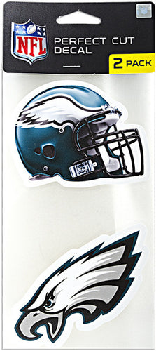 STPE6 Decal Perfect Cut 2-Pack Philadelphia Eagles