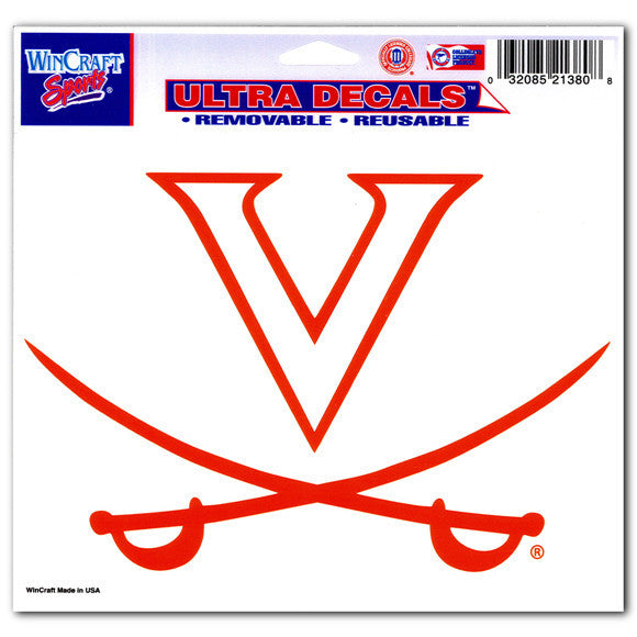 STUV3 Decal 5x6 Ultra University of Virginia