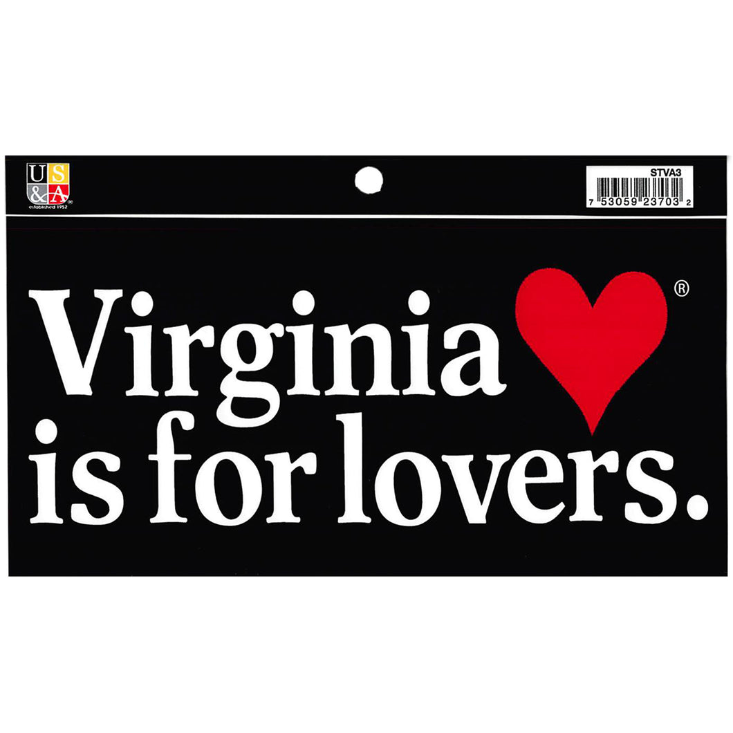 STVA3 Sticker Vinyl Virginia is for Lovers