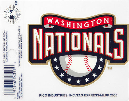 STWN4 Sticker Small Static Cling Nationals